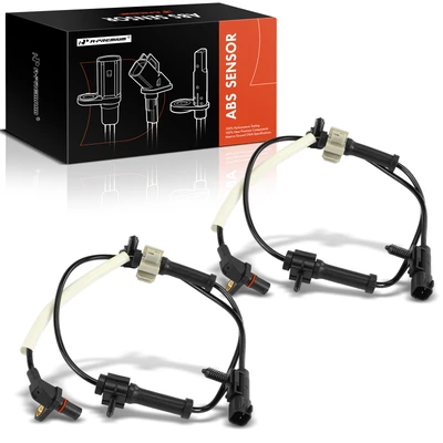 2 Pcs Front ABS Wheel Speed Sensor