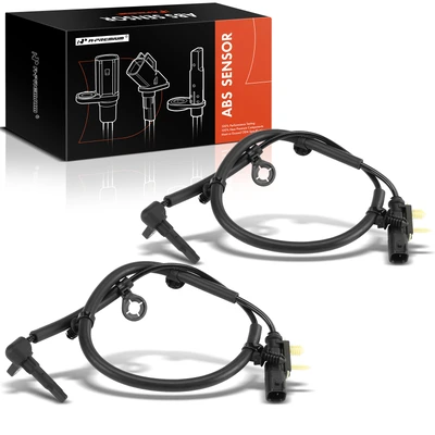 2 Pcs Rear ABS Wheel Speed Sensor