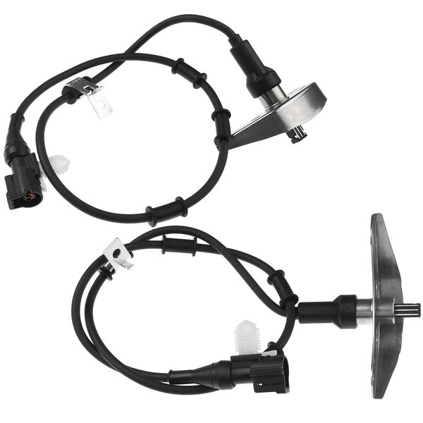 2 Pcs Front Driver & Passenger ABS Wheel Speed Sensor for 2002 Ford E-450 Econoline Super Duty