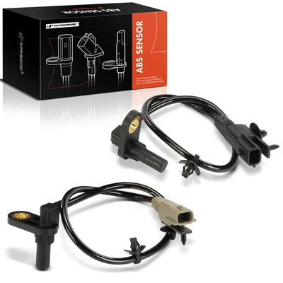 2 Pcs Rear ABS Wheel Speed Sensor