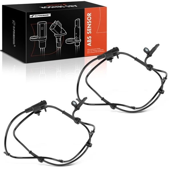 2 Pcs Front ABS Wheel Speed Sensor for 2014-2022 INFINITI Q50