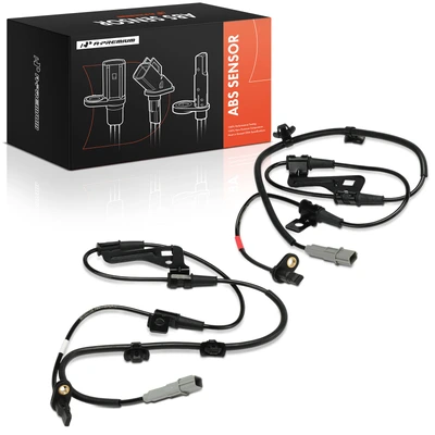 Pair Front ABS Wheel Speed Sensors