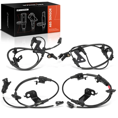 4 Pcs Front & Rear ABS Wheel Speed Sensor