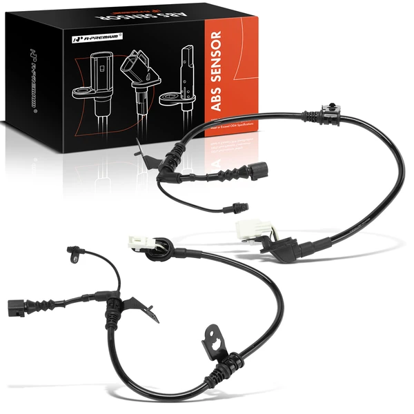 2 Pcs Rear ABS Wheel Speed Sensor for Mazda CX-5 2017-2021 L4 2.5L FWD