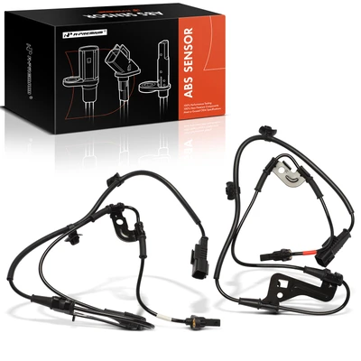 2 Pcs Front Driver & Passenger ABS Wheel Speed Sensor