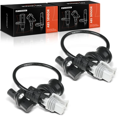 2 Pcs Rear ABS Wheel Speed Sensor