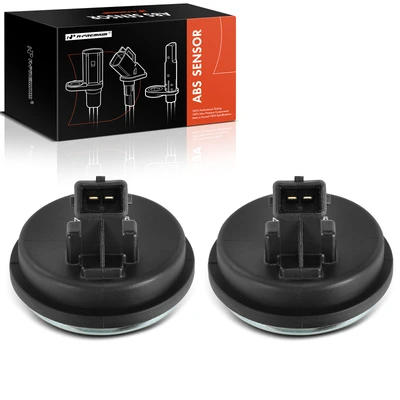 2 Pcs Rear ABS Wheel Speed Sensor
