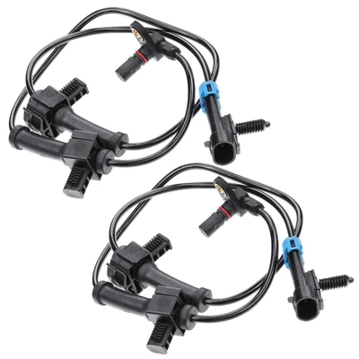 2 Pcs Rear Driver & Passenger ABS Wheel Speed Sensor