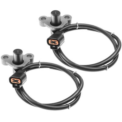 2 Pcs Rear Driver & Passenger ABS Wheel Speed Sensor