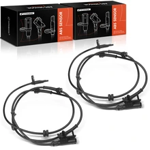 2 Pcs Front Driver & Passenger ABS Wheel Speed Sensor