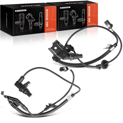 2 Pcs Rear ABS Wheel Speed Sensor