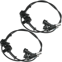 2 Pcs Rear Driver & Passenger ABS Wheel Speed Sensor