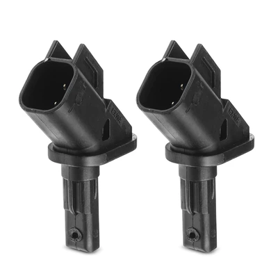 2 Pcs Front ABS Wheel Speed Sensor