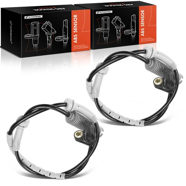 2 Pcs Front Driver & Passenger ABS Wheel Speed Sensor for 2008-2013 BMW M3