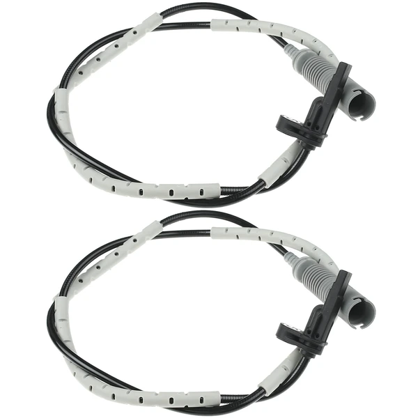 2 Pcs Rear Driver & Passenger ABS Wheel Speed Sensor for 2006 BMW 330i