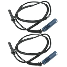 2 Pcs Rear Left & Right ABS Wheel Speed Sensor for 2007-2008 BMW 328xi