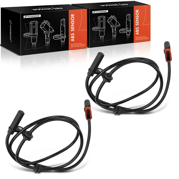 2 Pcs Rear Driver & Passenger ABS Wheel Speed Sensor for 2008-2009 Mercedes-Benz C230