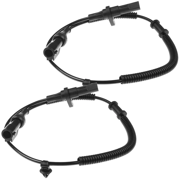 2 Pcs Rear Driver & Passenger ABS Wheel Speed Sensor for Ford Mustang 2005-2010