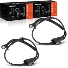 2 Pcs Front Driver & Passenger ABS Wheel Speed Sensor