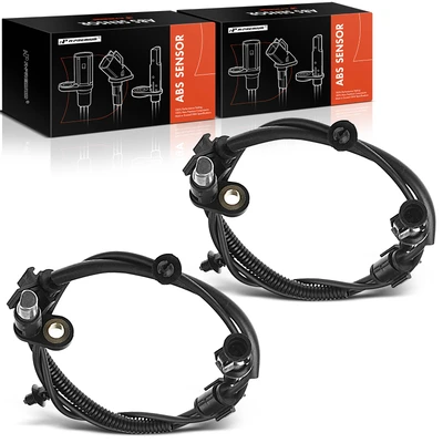 2 Pcs Front ABS Wheel Speed Sensor