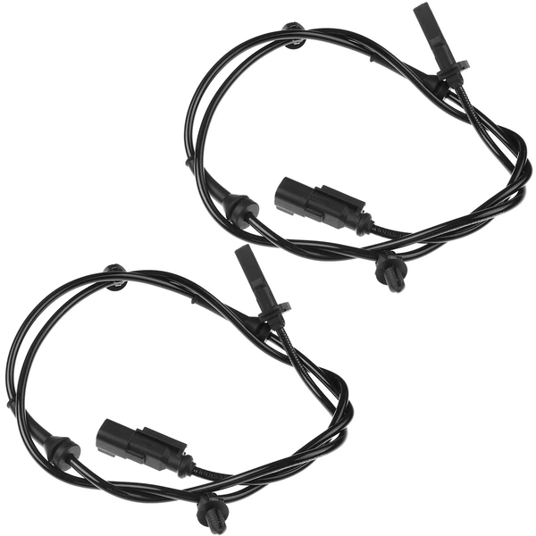 2 Pcs Front Driver & Passenger ABS Wheel Speed Sensor for 2010-2012 Lincoln MKT