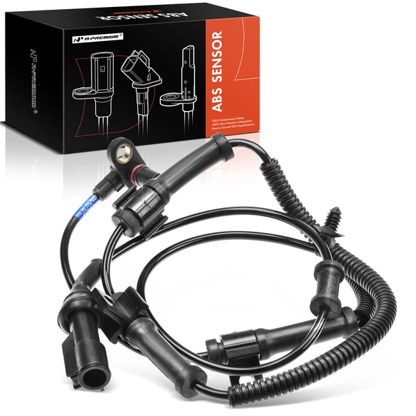 Front Driver or Passenger ABS Wheel Speed Sensor for Ford F-450 F-550 2005-2010