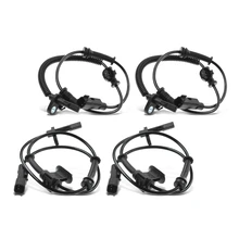 4 Pcs Front & Rear ABS Wheel Speed Sensor