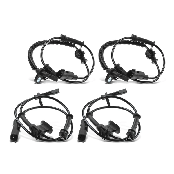 4 Pcs Front & Rear ABS Wheel Speed Sensor for 2010-2015 Chevrolet Camaro