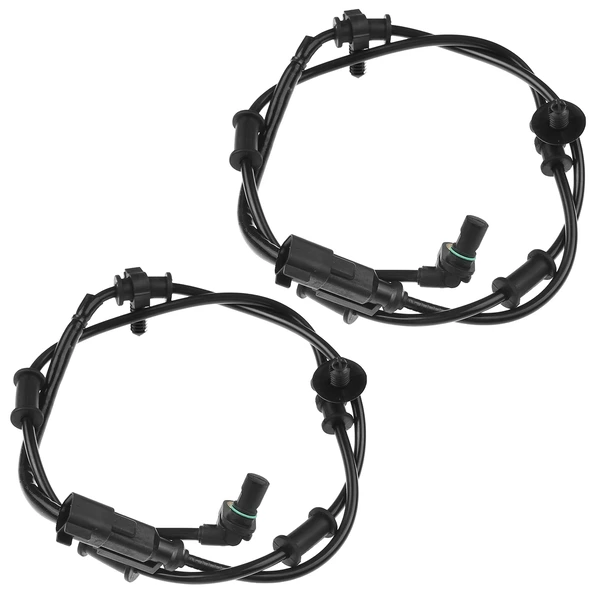 2 Pcs Front Left & Right ABS Wheel Speed Sensor for 2009-2010 Dodge Ram 3500