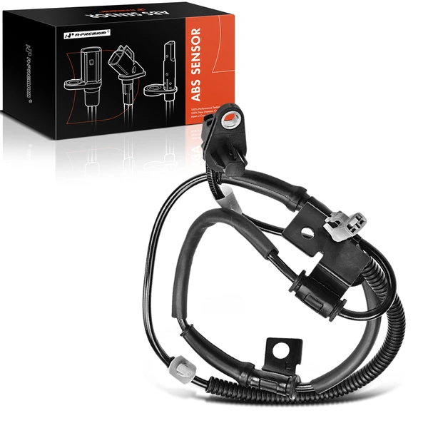 Front Driver & Passenger ABS Wheel Speed Sensor for 2010-2013 Kia Forte