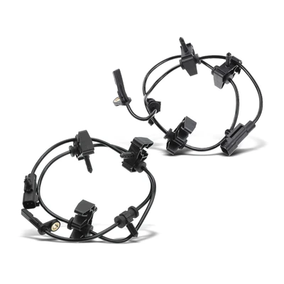 2 Pcs Rear Driver & Passenger ABS Wheel Speed Sensor