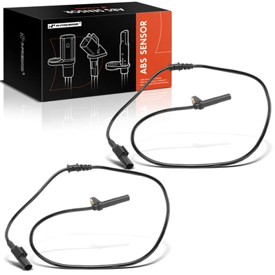 2 Pcs Front ABS Wheel Speed Sensor