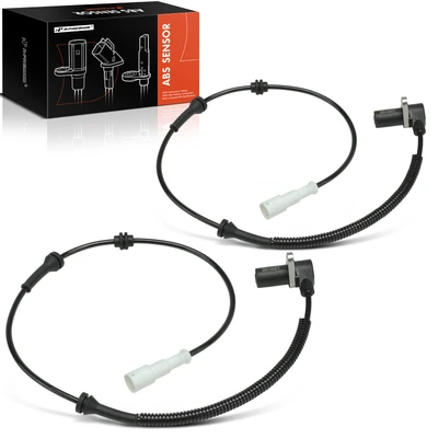 2 Pcs Front ABS Wheel Speed Sensor