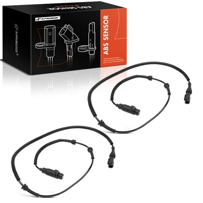 2 Pcs Front ABS Wheel Speed Sensor