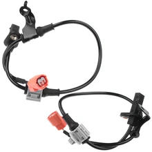 2 Pcs Rear Driver & Passenger ABS Wheel Speed Sensor