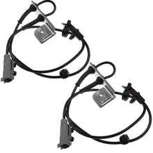 2 Pcs Front Driver & Passenger ABS Wheel Speed Sensor