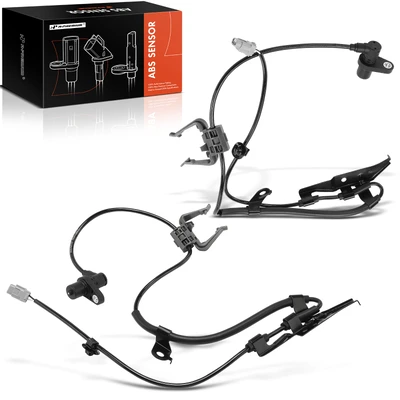 2 Pcs Front ABS Wheel Speed Sensor
