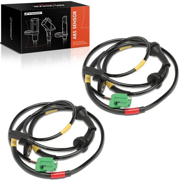 2 Pcs Rear ABS Wheel Speed Sensor for 1999-2000 Volvo S80