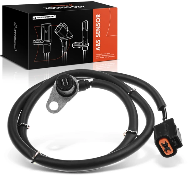 Front Passenger ABS Wheel Speed Sensor for 2001-2006 Mitsubishi Montero
