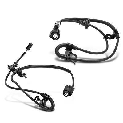 2 Pcs Rear Driver & Passenger ABS Wheel Speed Sensor