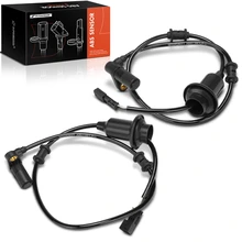 2 Pcs Rear ABS Wheel Speed Sensor