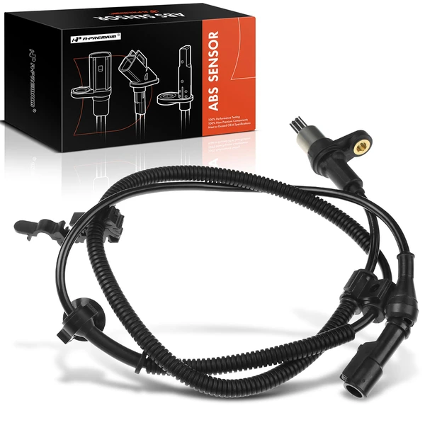 Front Passenger ABS Wheel Speed Sensor for 1999-2004 Ford F-350 Super Duty