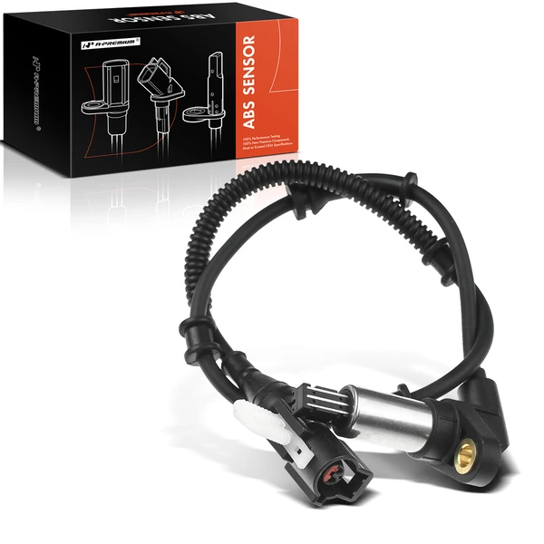 Front Driver ABS Wheel Speed Sensor for 1999-2002 Ford E-150 Econoline Club Wagon