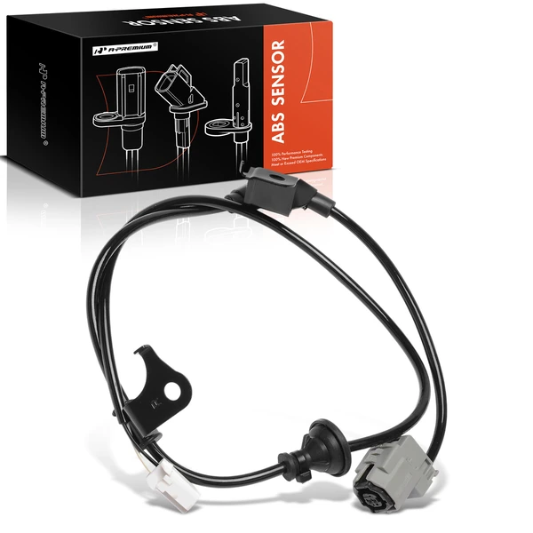 Rear Passenger ABS Wheel Speed Sensor Wire Harness for 2007-2009 Toyota Yaris