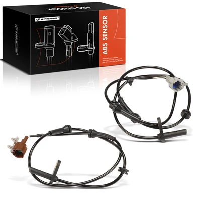 2 Pcs Rear ABS Wheel Speed Sensor