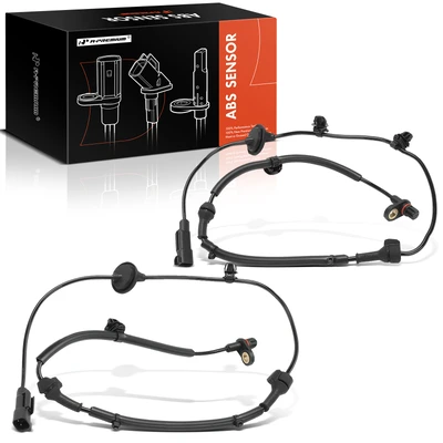 2 Pcs Rear ABS Wheel Speed Sensor