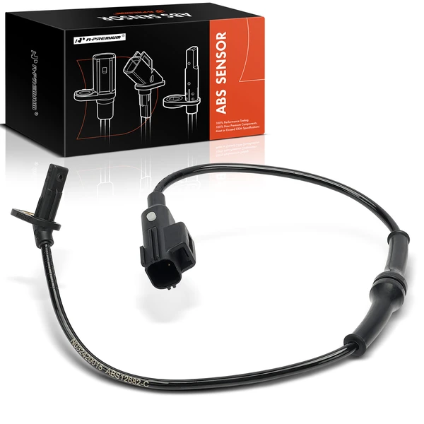 Rear Driver or Passenger ABS Wheel Speed Sensor for 2009-2012 Jaguar XF