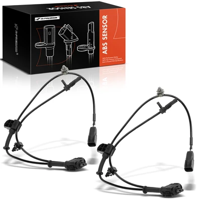 2 Pcs Front ABS Wheel Speed Sensor