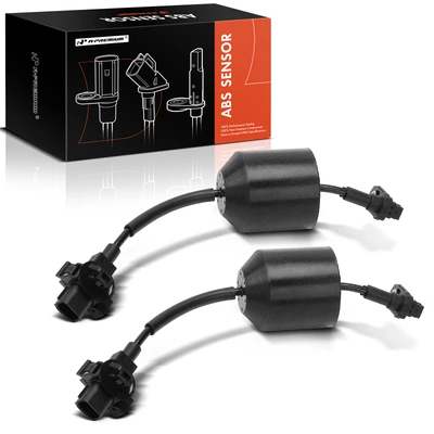 2 Pcs Rear ABS Wheel Speed Sensor