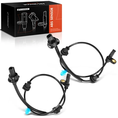 2 Pcs Front ABS Wheel Speed Sensor